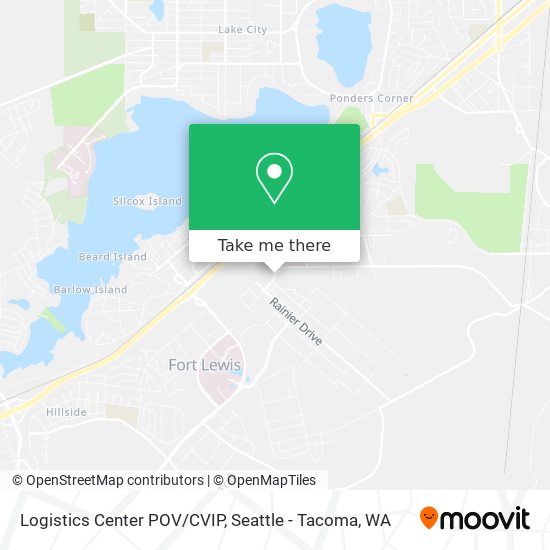Logistics Center POV/CVIP map