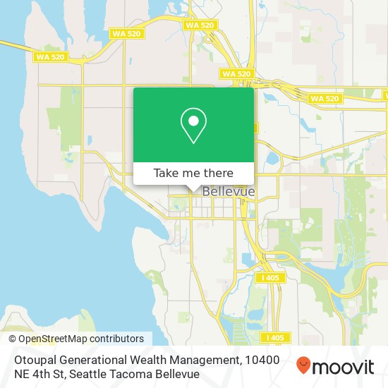 Otoupal Generational Wealth Management, 10400 NE 4th St map