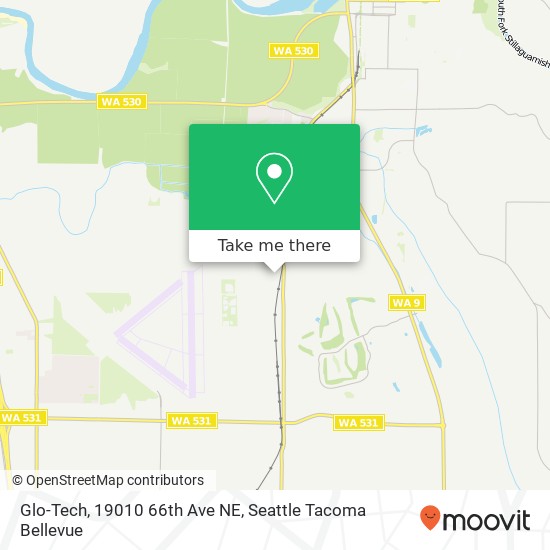 Glo-Tech, 19010 66th Ave NE map