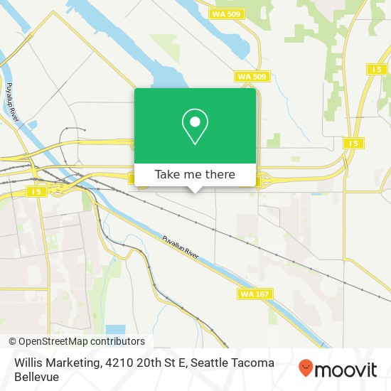 Mapa de Willis Marketing, 4210 20th St E