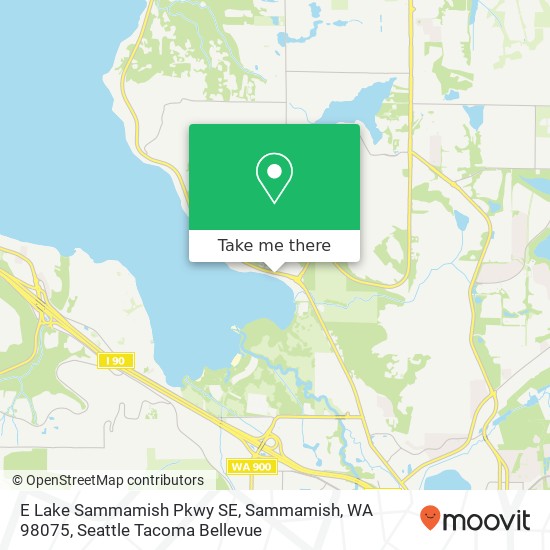 E Lake Sammamish Pkwy SE, Sammamish, WA 98075 map