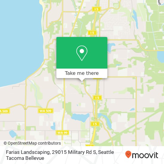 Mapa de Farias Landscaping, 29015 Military Rd S