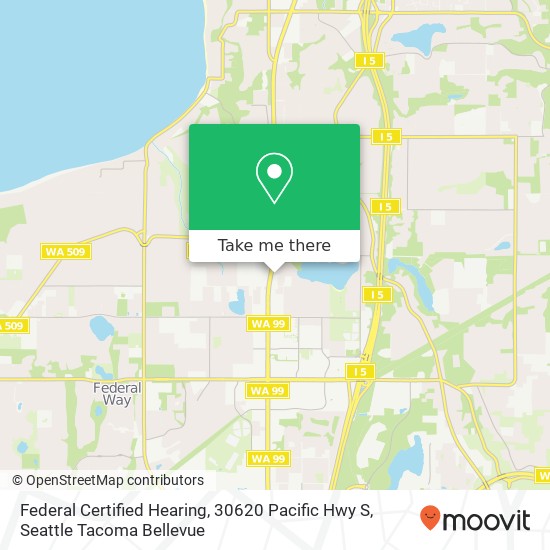 Federal Certified Hearing, 30620 Pacific Hwy S map