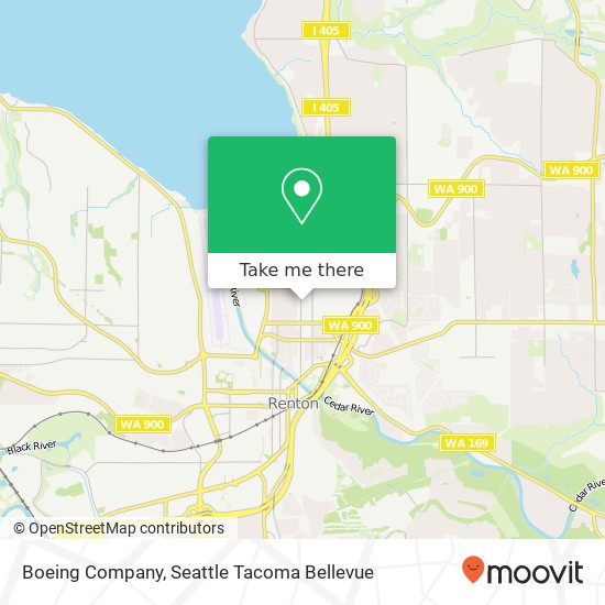 Boeing Company map