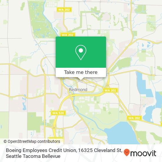 Boeing Employees Credit Union, 16325 Cleveland St map