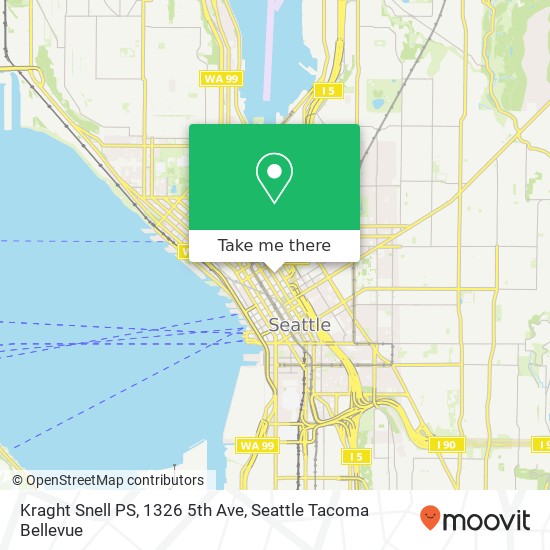 Kraght Snell PS, 1326 5th Ave map