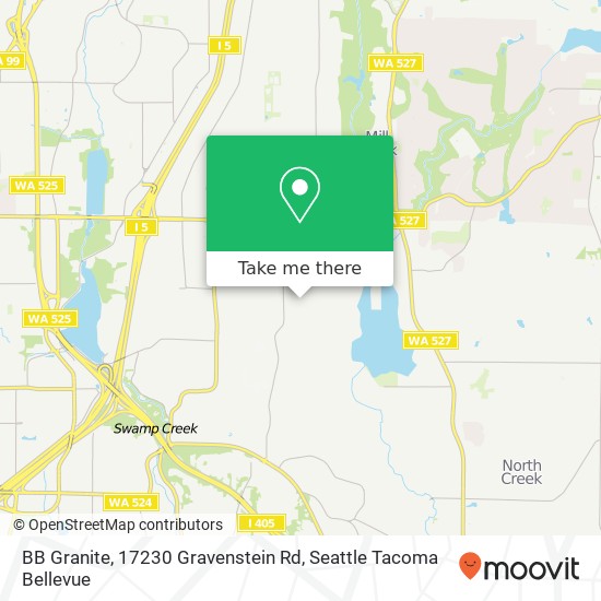 BB Granite, 17230 Gravenstein Rd map