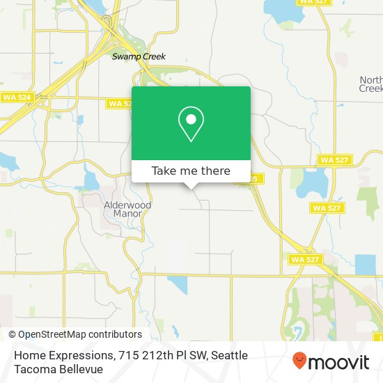 Home Expressions, 715 212th Pl SW map