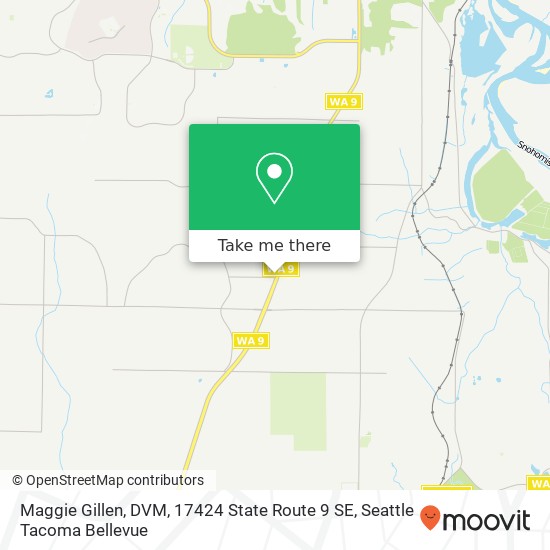 Maggie Gillen, DVM, 17424 State Route 9 SE map