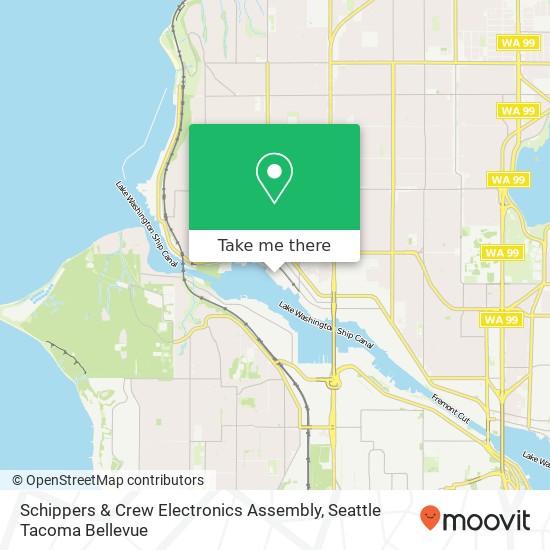 Schippers & Crew Electronics Assembly map