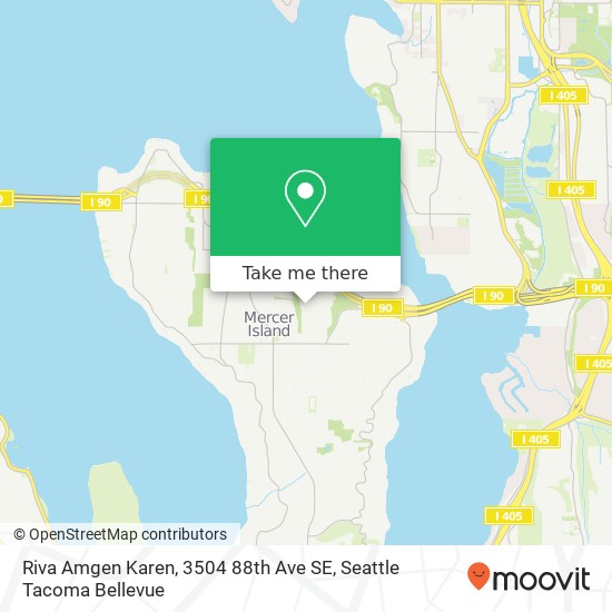 Riva Amgen Karen, 3504 88th Ave SE map