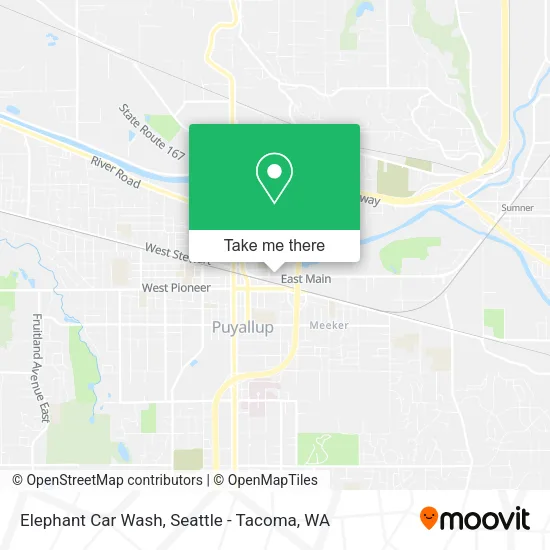 Mapa de Elephant Car Wash