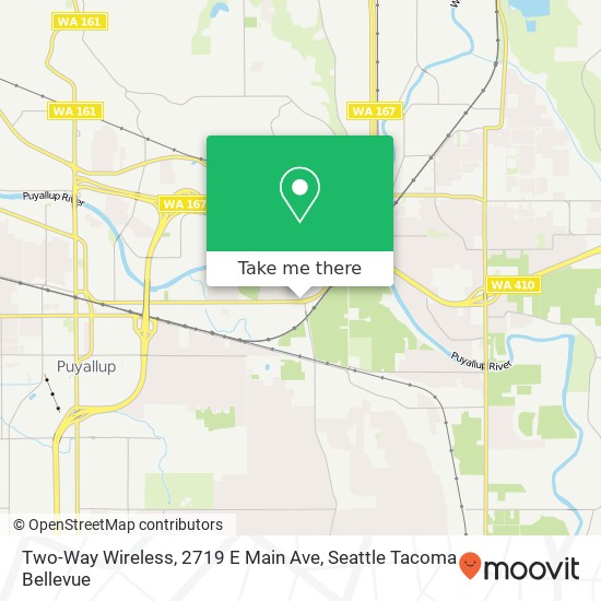 Mapa de Two-Way Wireless, 2719 E Main Ave