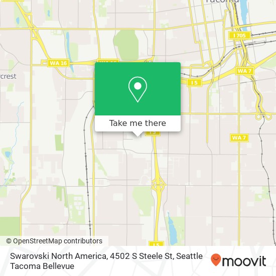 Swarovski North America, 4502 S Steele St map