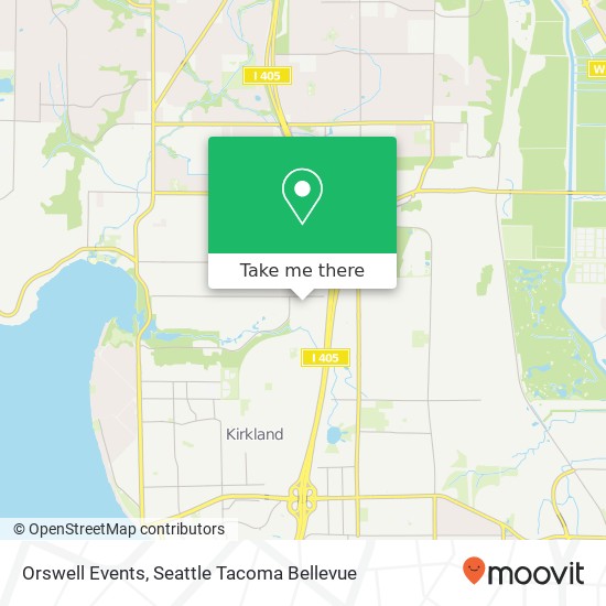 Orswell Events map