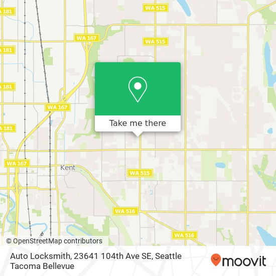 Auto Locksmith, 23641 104th Ave SE map