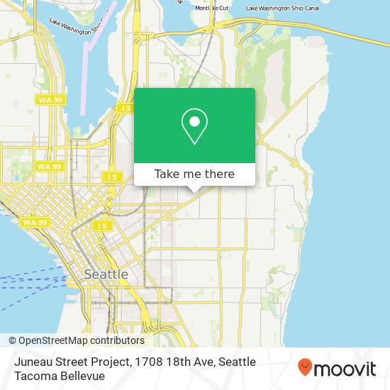 Mapa de Juneau Street Project, 1708 18th Ave