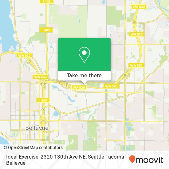 Ideal Exercise, 2320 130th Ave NE map