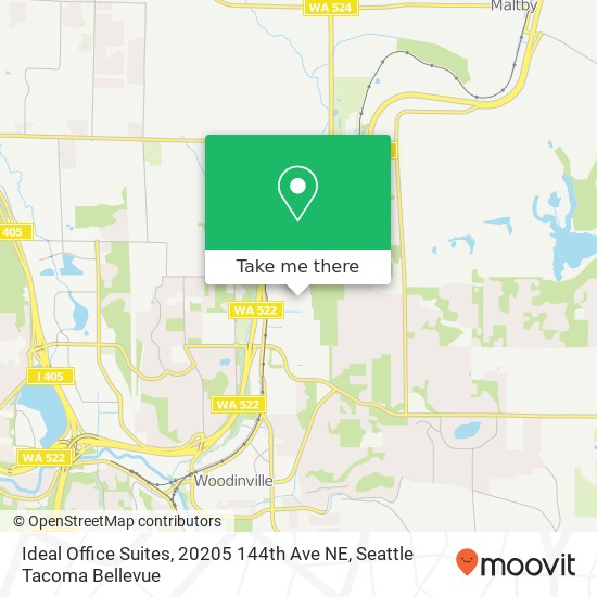 Ideal Office Suites, 20205 144th Ave NE map