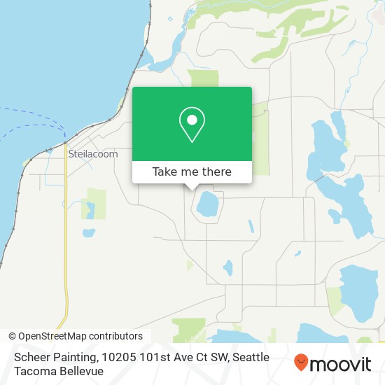 Mapa de Scheer Painting, 10205 101st Ave Ct SW