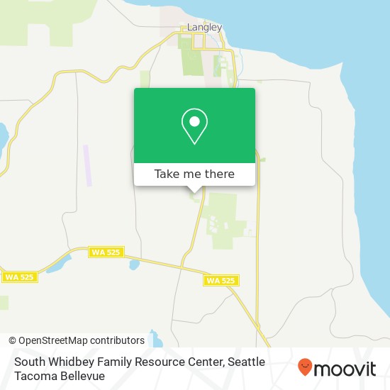 Mapa de South Whidbey Family Resource Center, 5476 Maxwelton Rd