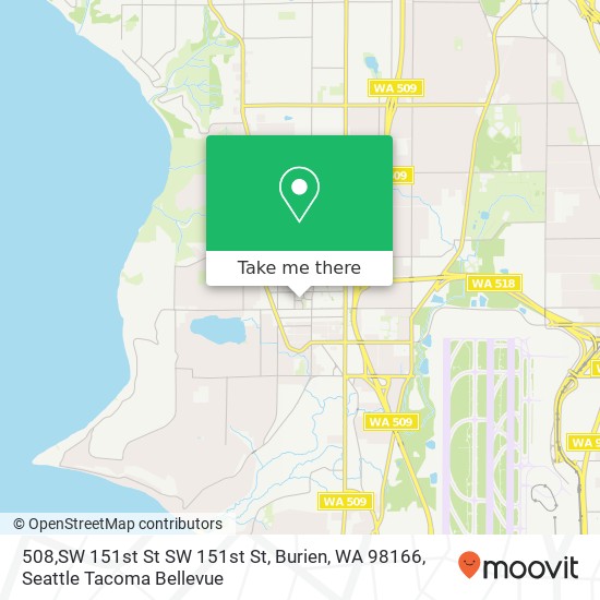 508,SW 151st St SW 151st St, Burien, WA 98166 map