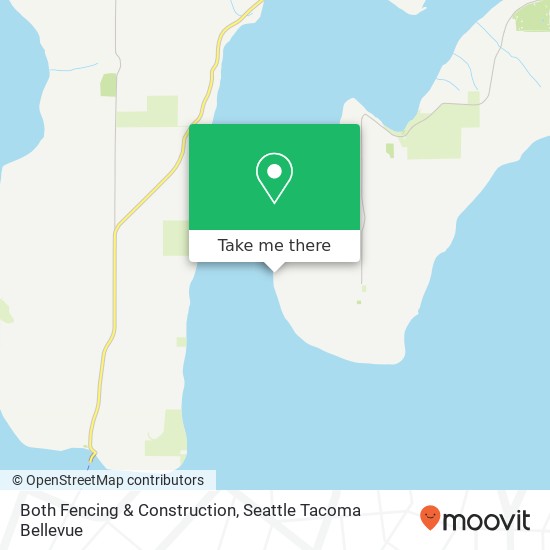 Mapa de Both Fencing & Construction, 27830 Manzanita Beach Rd SW