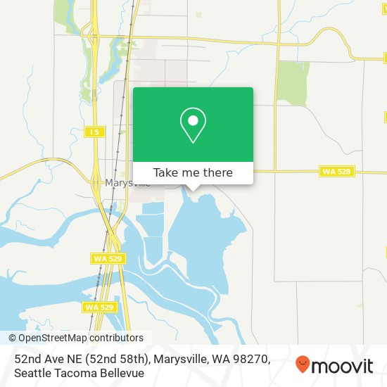 Mapa de 52nd Ave NE (52nd 58th), Marysville, WA 98270