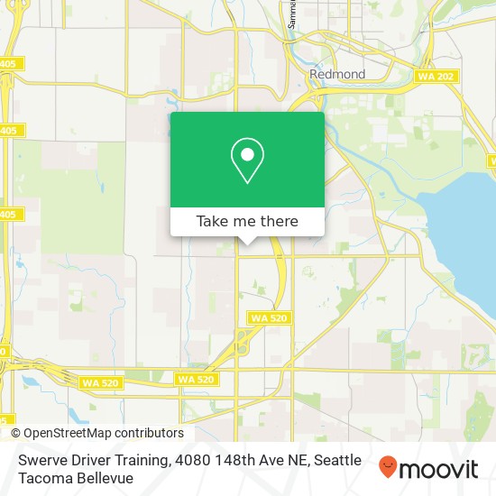 Swerve Driver Training, 4080 148th Ave NE map