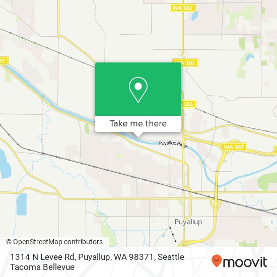 1314 N Levee Rd, Puyallup, WA 98371 map