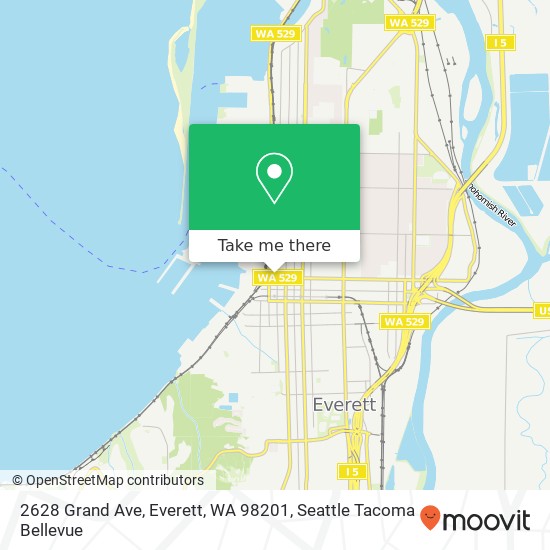 2628 Grand Ave, Everett, WA 98201 map