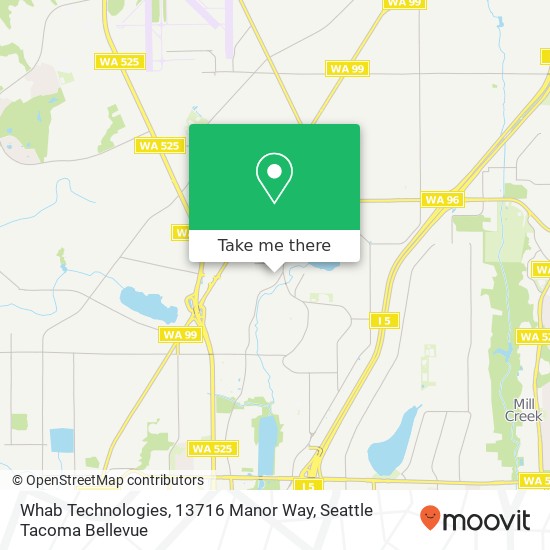 Whab Technologies, 13716 Manor Way map