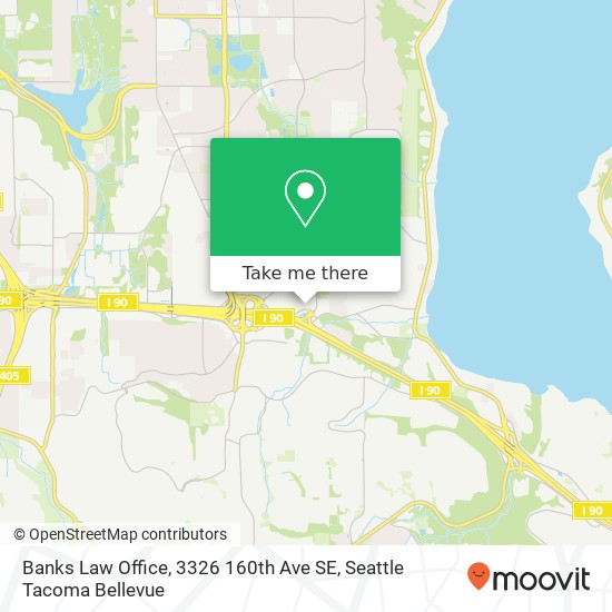 Banks Law Office, 3326 160th Ave SE map