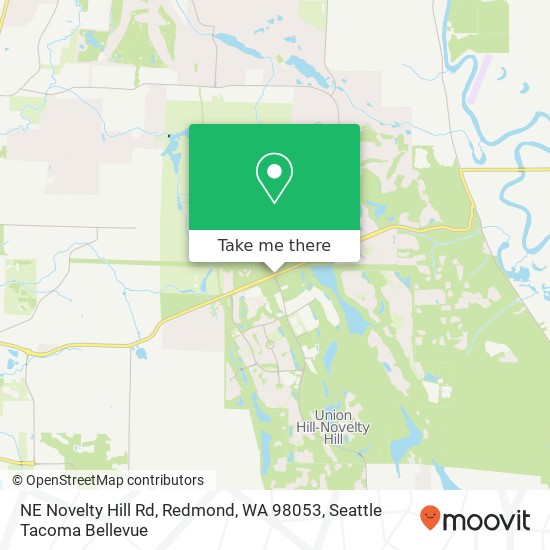 NE Novelty Hill Rd, Redmond, WA 98053 map