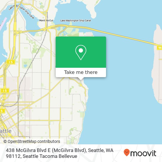 438 McGilvra Blvd E (McGilvra Blvd), Seattle, WA 98112 map