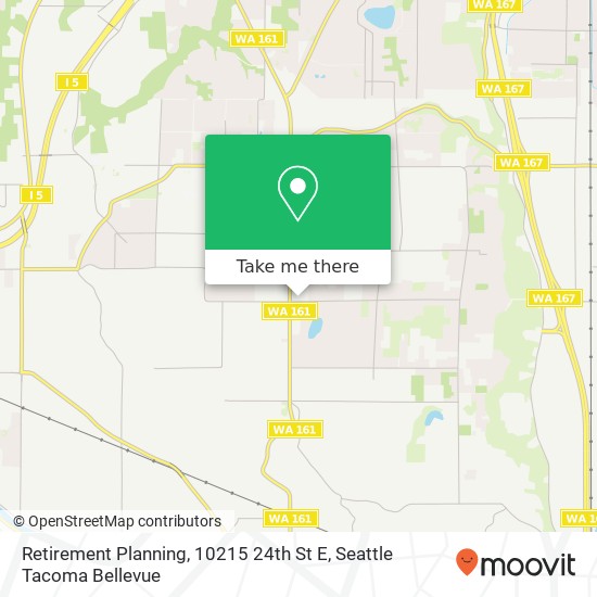 Mapa de Retirement Planning, 10215 24th St E