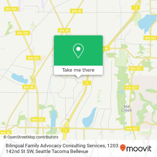 Bilingual Family Advocacy Consulting Services, 1203 142nd St SW map