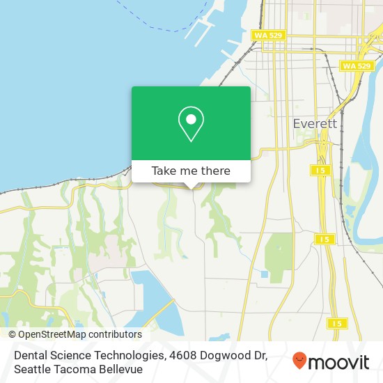 Dental Science Technologies, 4608 Dogwood Dr map