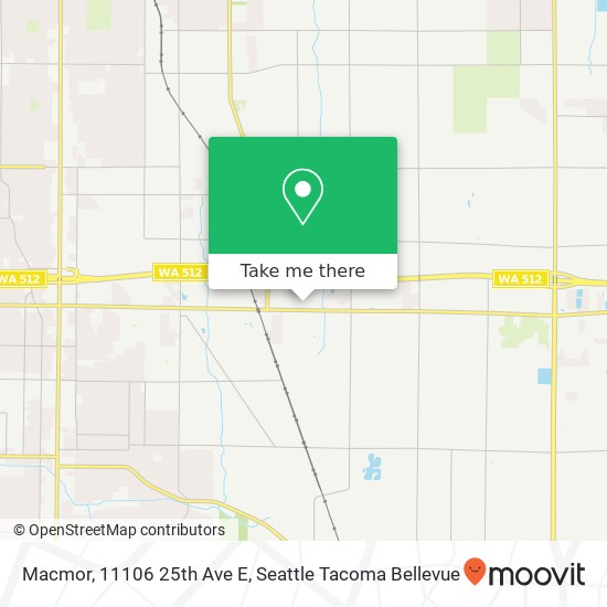 Macmor, 11106 25th Ave E map