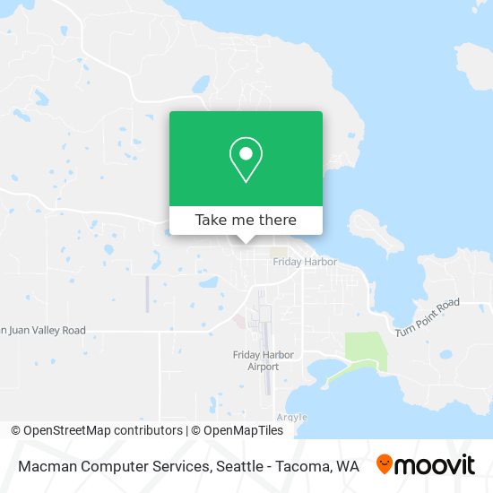 Macman Computer Services map