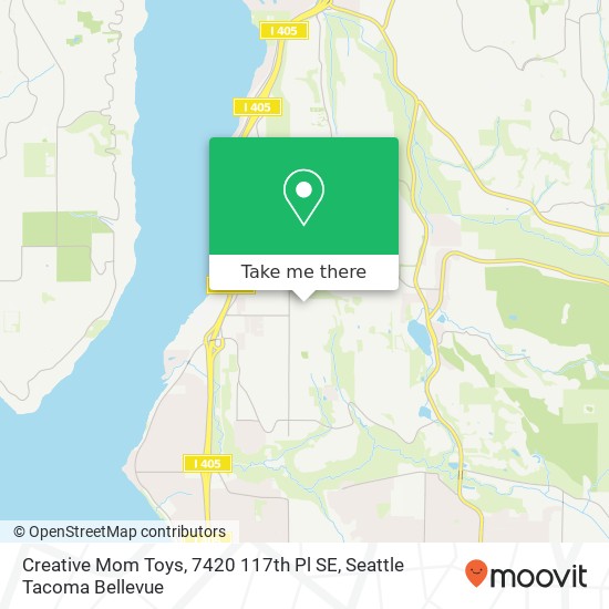 Creative Mom Toys, 7420 117th Pl SE map