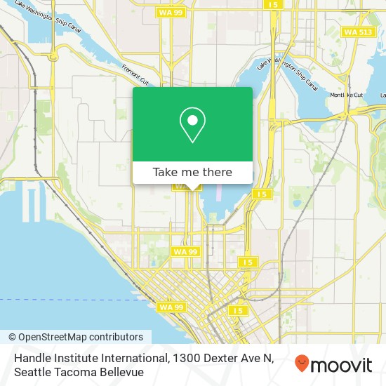 Mapa de Handle Institute International, 1300 Dexter Ave N