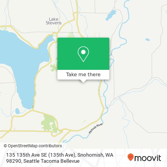 135 135th Ave SE (135th Ave), Snohomish, WA 98290 map