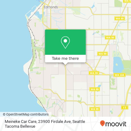 Meineke Car Care, 23900 Firdale Ave map