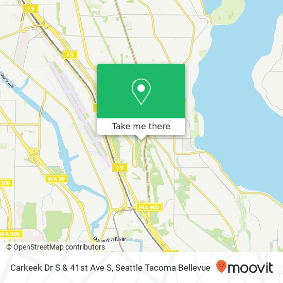 Mapa de Carkeek Dr S & 41st Ave S