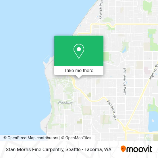 Mapa de Stan Morris Fine Carpentry