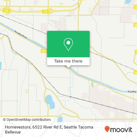 Homevestors, 6522 River Rd E map