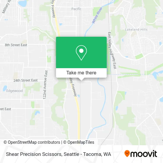 Mapa de Shear Precision Scissors