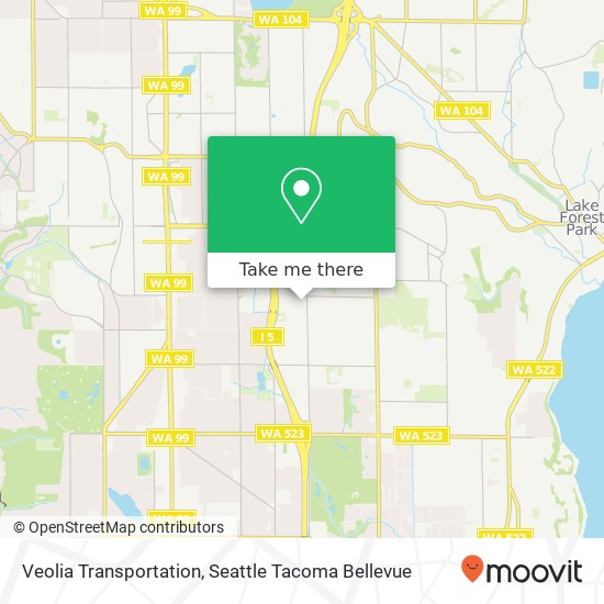 Veolia Transportation map