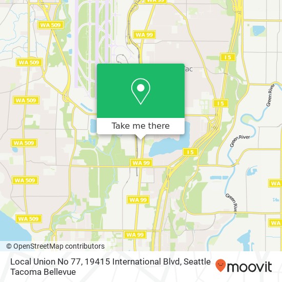 Local Union No 77, 19415 International Blvd map